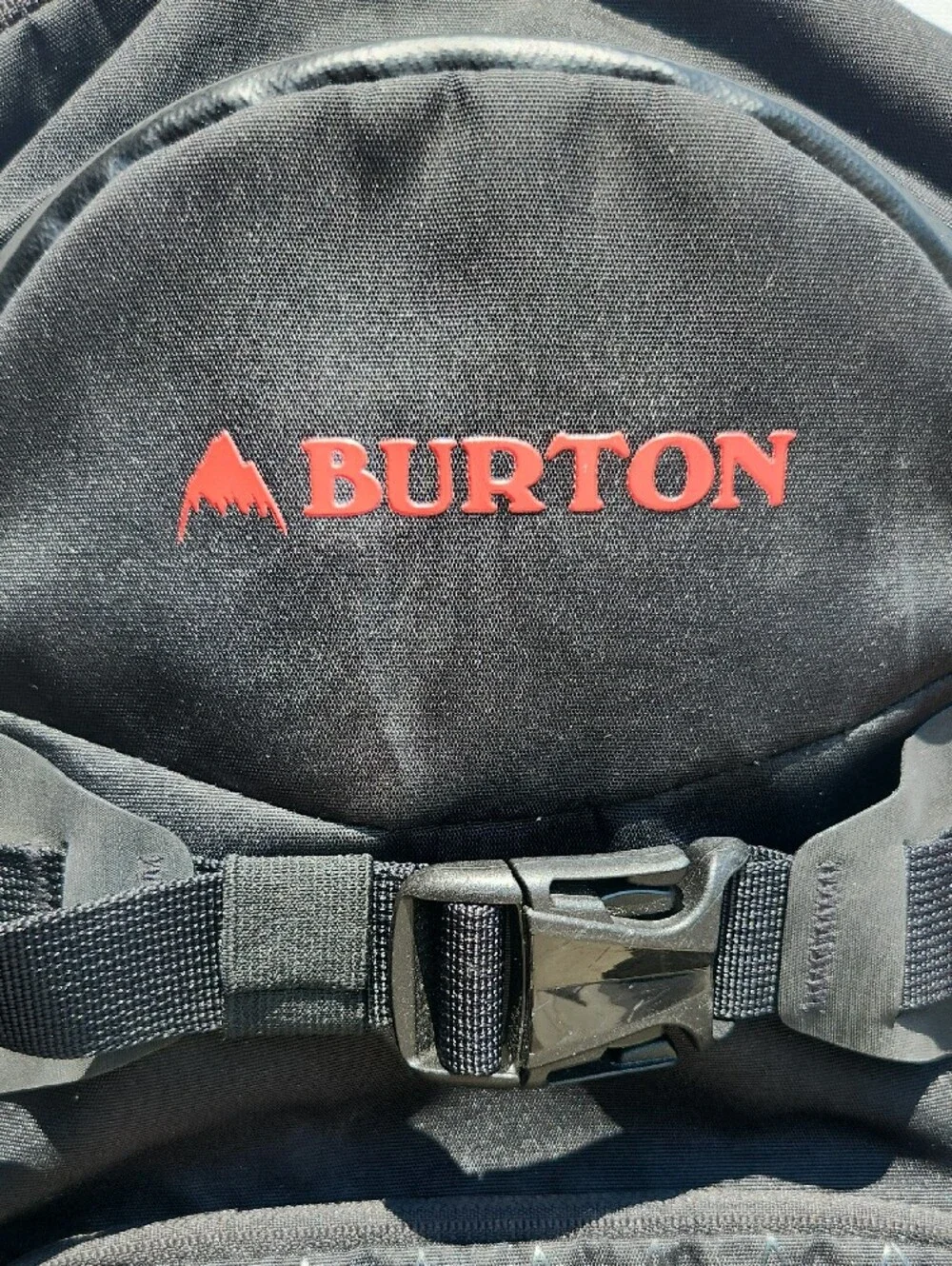 Burton 25L Black Red Snowboard Backpack Laptop Outdoor Hiking Pack